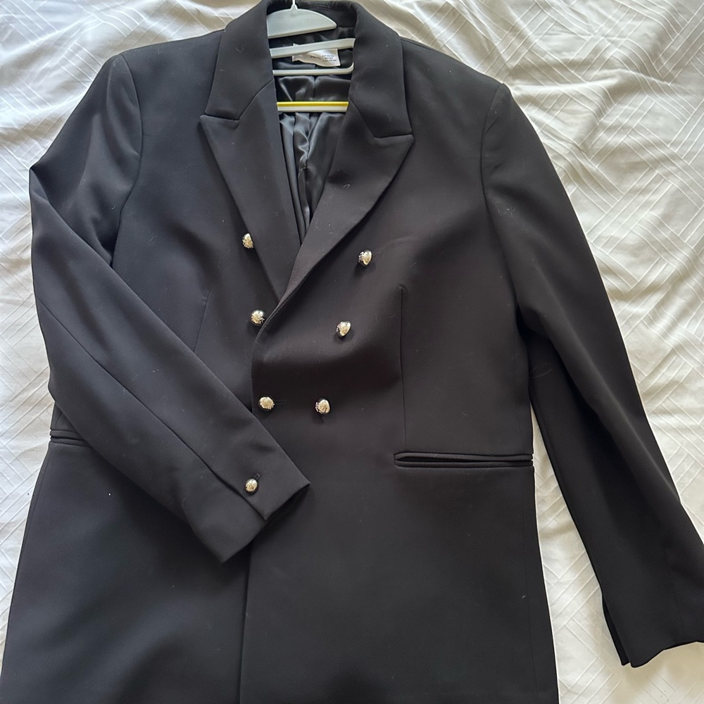 Mango  Black Blazer